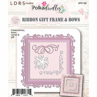 LDRS Creative - Polkadoodles Collection - Designer Dies - Ribbon Frame