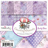 LDRS Creative - Polkadoodles Collection - 6 x 6 Paper Pack - Lovely Lilacs