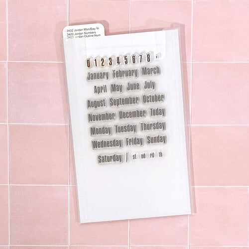LDRS Creative - Squirrel and Vine - Cling And Store Collection - Clear Pockets - Standard