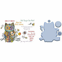 LDRS Creative - Designer Dies and Rubber Stamps - Hooty Owl
