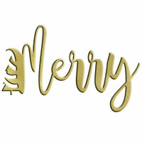 LDRS Creative - Christmas - Designer Dies - Merry Word