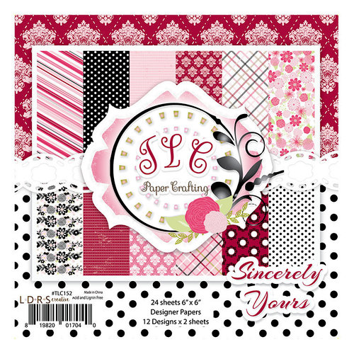 LDRS Creative - 6 x 6 Paper Pack - Sincerely Yours