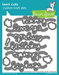 Lawn Fawn - Die and Acrylic Stamp Set - Big Scripty Words Bundle