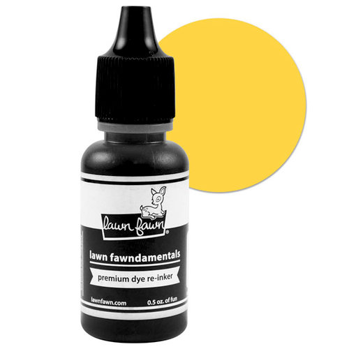 Lawn Fawn - Premium Dye Ink Reinker - Sunflower