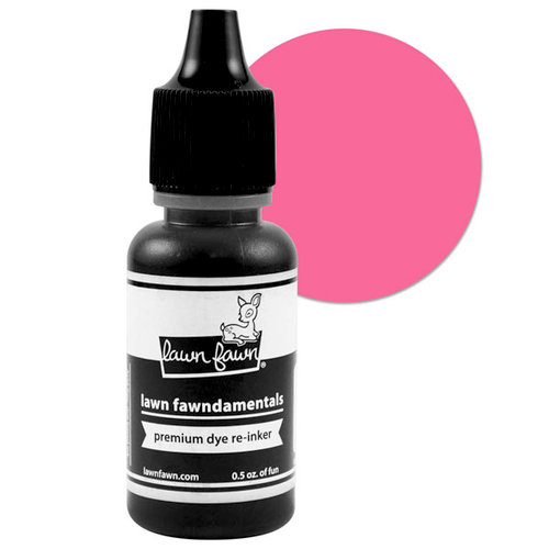 Lawn Fawn - Premium Dye Ink Reinker - Plastic Flamingo