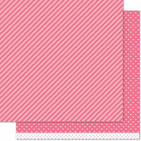 Lawn Fawn - Let's Polka in the Meadow Collection - 12 x 12 Double Sided Paper - Wild Flower Line Dance