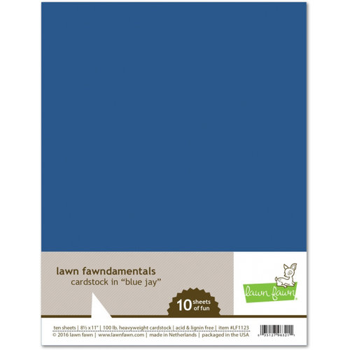 Lawn Fawn Blue Jay Cardstock