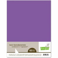 Lawn Fawn - 8.5 x 11 Cardstock - Sugarplum - 10 Pack