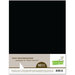 Lawn Fawn - 8.5 x 11 Cardstock - Black Licorice - 10 Pack