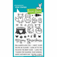 Lawn Fawn - Clear Photopolymer Stamps - Mom and Me