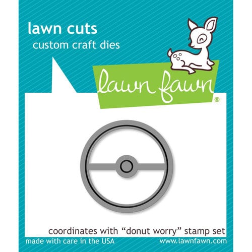 Lawn Fawn - Lawn Cuts - Dies - Donut Worry