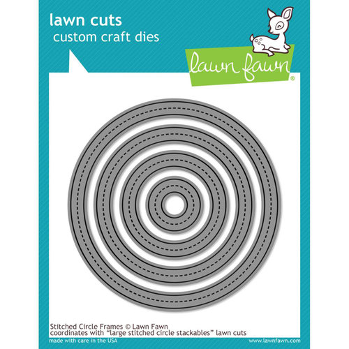 Lawn Fawn - Lawn Cuts - Dies - Stitched Circle Frames