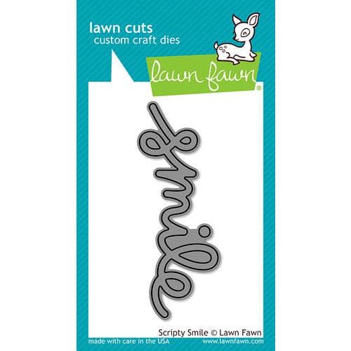 Lawn Fawn - Lawn Cuts - Dies - Scripty Smile