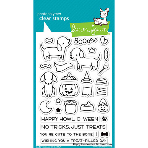 Lawn Fawn - Happy Holidays stamp set