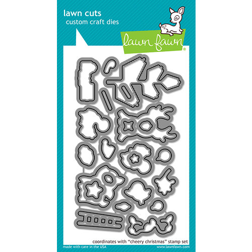 Lawn Fawn - Cheery Christmas Dies