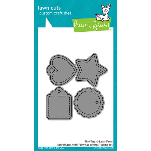 Lawn Fawn - Lawn Cuts - Dies - Tiny Tags