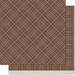 Lawn Fawn - Perfectly Plaid Collection - Fall - 12 x 12 Double Sided Paper - Cinnamon Spice