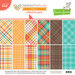 Lawn Fawn - Perfectly Plaid Collection - Fall - 12 x 12 Collection Pack