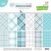 Lawn Fawn - Perfectly Plaid Collection - Winter - 12 x 12 Collection Pack