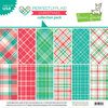 Lawn Fawn - Perfectly Plaid Collection - Christmas - 12 x 12 Collection Pack