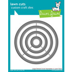 Lawn Fawn - Lawn Cuts - Dies - Large Dotted Circle Stackables