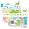 Lawn Fawn - Colorful Variety - 6 x 6 Petite Paper Pack - Random Selection