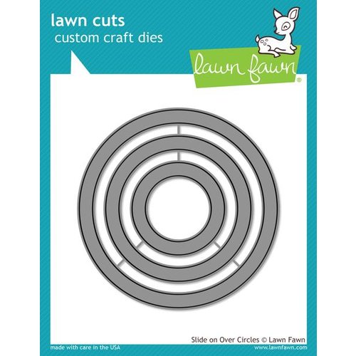 Lawn Fawn - Lawn Cuts - Dies - Slide on Over Circles