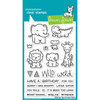 Lawn Fawn - Clear Photopolymer Stamps - Wild for You