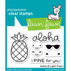 Lawn Fawn - Clear Photopolymer Stamps - Aloha
