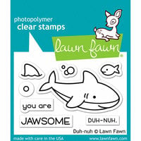 Lawn Fawn - Clear Photopolymer Stamps - Duh-nuh