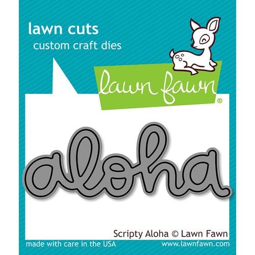 Lawn Fawn - Lawn Cuts - Dies - Scripty Aloha