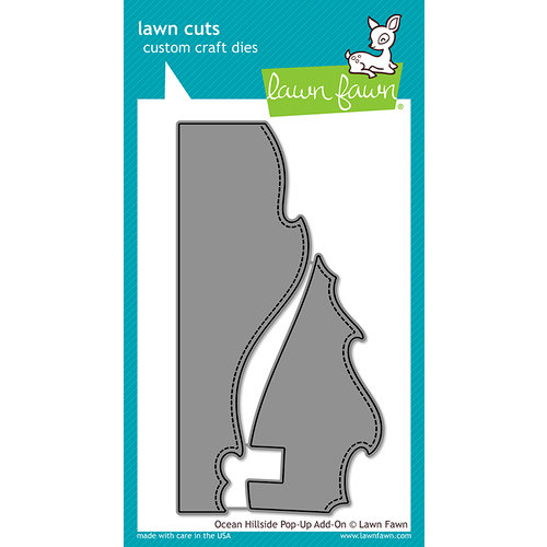 Lawn Fawn - Lawn Cuts - Dies - Ocean Hillside Pop-Up Add On