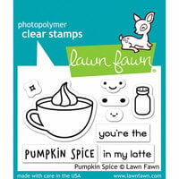 Lawn Fawn - Clear Photopolymer Stamps - Pumpkin Spice