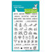 Lawn Fawn - Clear Photopolymer Stamps - Plan On It - Fitness