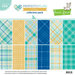 Lawn Fawn - Perfectly Plaid Collection - Chill - 12 x 12 Collection Pack