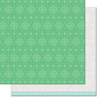 Lawn Fawn - Knit Picky Collection - 12 x 12 Double Sided Paper - Winter Shawl