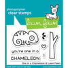 Lawn Fawn - Clear Photopolymer Stamps - One in a Chameleon
