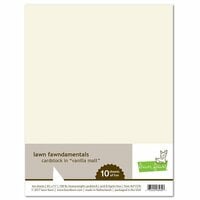 Lawn Fawn - 8.5 x 11 Cardstock - Vanilla Malt - 10 Pack