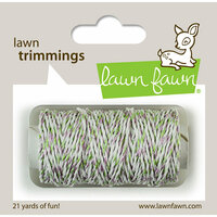 Lawn Fawn - Lawn Trimmings - Bakers Twine Spool - Meadow Sparkle Cord