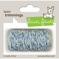 Lawn Fawn - Lawn Trimmings - Bakers Twine Spool - Ocean Sparkle Cord