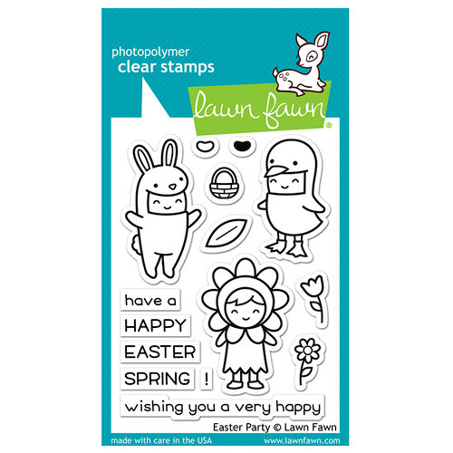 Lawn Fawn - Clear Photopolymer Stamps - Easter Party