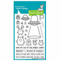 Lawn Fawn - Clear Photopolymer Stamps - Beam Me Up
