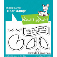 Lawn Fawn - Clear Photopolymer Stamps - Year Eight