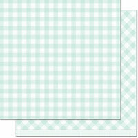 Lawn Fawn - Gotta Have Gingham Collection - 12 x 12 Double Sided Paper - Elsie