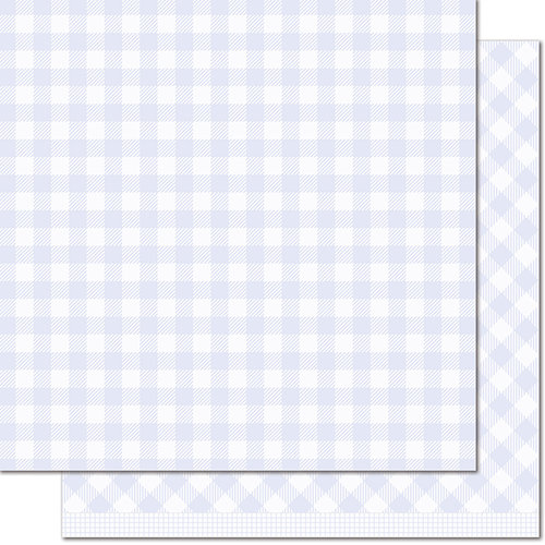 Lawn Fawn - Gotta Have Gingham Collection - 12 x 12 Double Sided Paper - Mabel