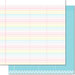 Lawn Fawn - Really Rainbow Collection - 12 x 12 Double Sided Paper - True Blue