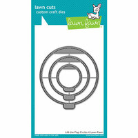 Lawn Fawn - Lawn Cuts - Dies - Lift the Flap Circles