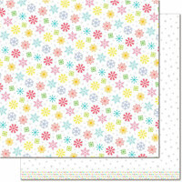 Lawn Fawn - Really Rainbow Collection - Christmas - 12 x 12 Double Sided Paper - White Christmas