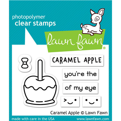 Lawn Fawn - Clear Photopolymer Stamps - Caramel Apple