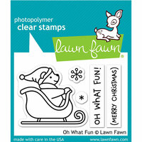 Lawn Fawn - Clear Photopolymer Stamps - Oh What Fun